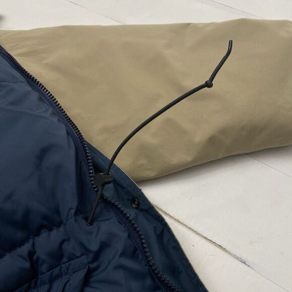 LL Bean Goose Down Gore-Tex Warden's Parka Outdoors Coat Men's Large Workwear - Picture 14 of 16